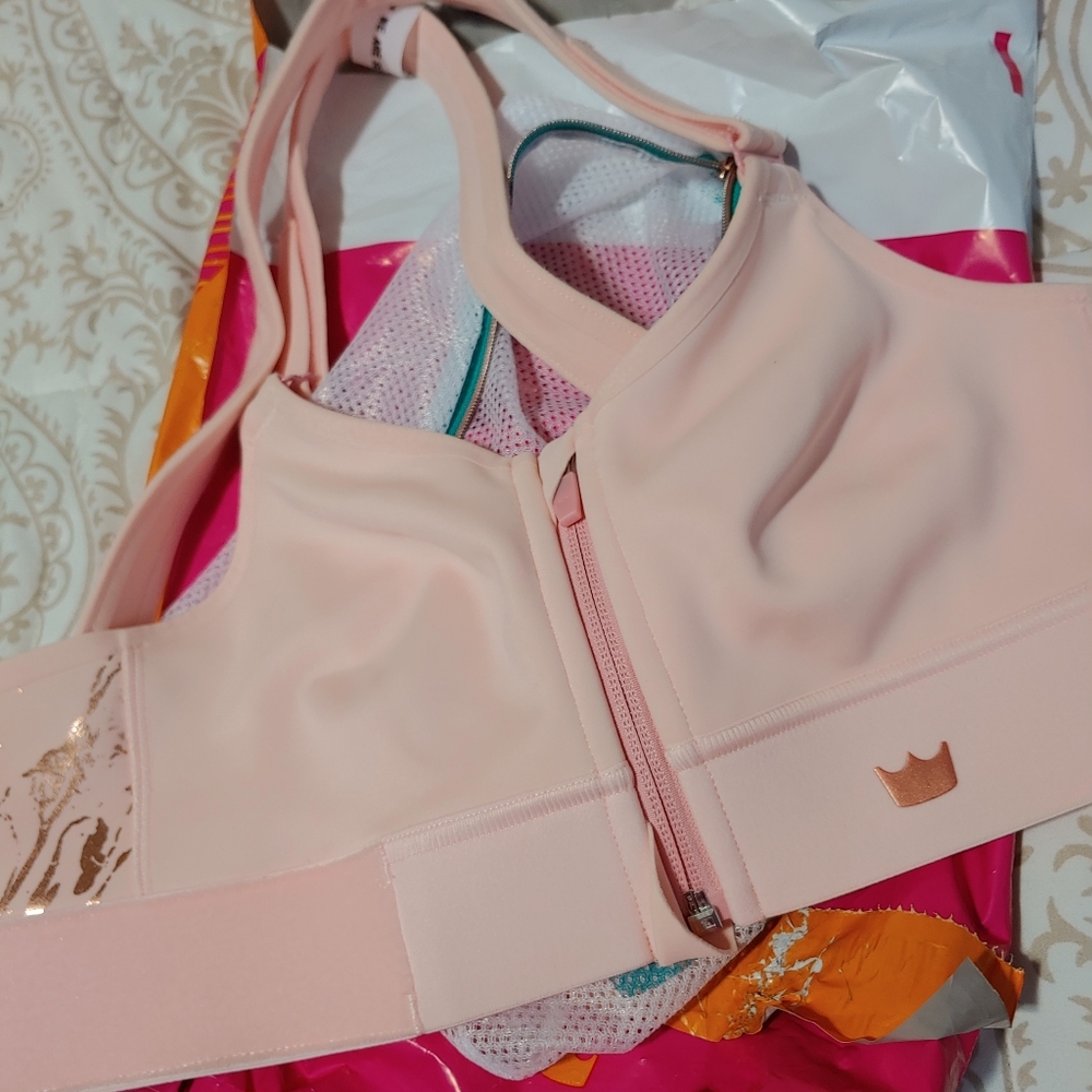 Shefit The Flex Sports Bra - Blush, Size S